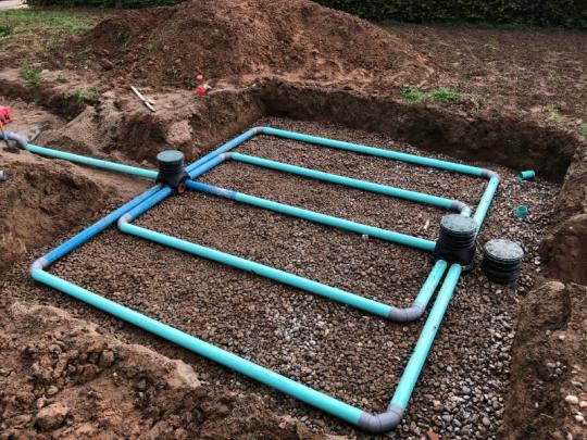 Travaux d’assainissement individuel Travaux d’assainissement individuel