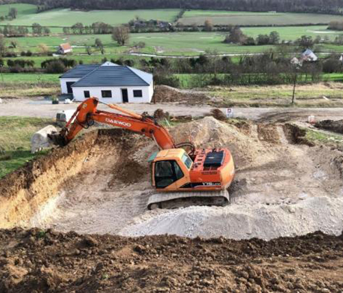 Travaux d'aménagement